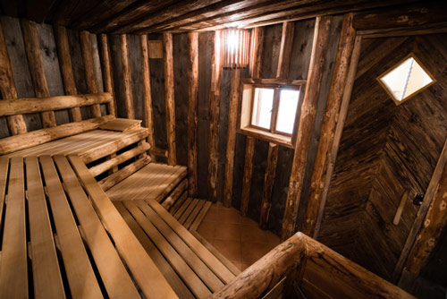Finská sauna 90 °C